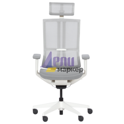 Ергономичен стол Carmen 7574 - сив