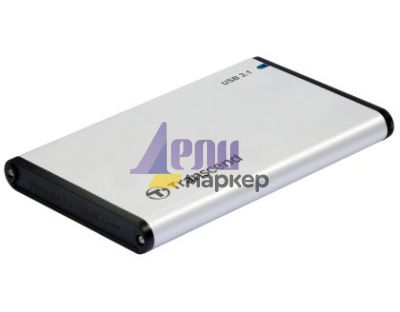 Кутия за твърд диск Transcend 0GB StoreJet 2.5" (SATA), USB 3.1, Aluminum housing