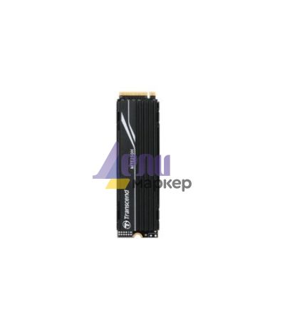 Твърд диск Transcend 2TB, M.2 2280, PCIe Gen4x4, NVMe, 3D TLC, with Dram (Metal Heatsink)