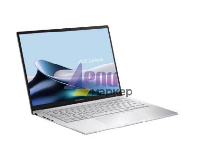 Лаптоп Asus Zenbook UX3405CA-PZ067X,Intel Ultra 9  285H 2.9 GHz (24MB Cache, up to 5.4 GHz, 16 cores, 16 Threads), 14.0 OLED WQXGA+(WQ+) 2880X1800 16:10 Bend+400nits, Touch , LPDDR5X 32GB ( 32GB LPDDR5X on board ),1TB  SSD G4, Windows 11 PRO, Foggy Silver