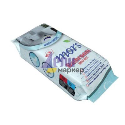 Мокри кърпи Mors Bathroom, 60 бр. в плик