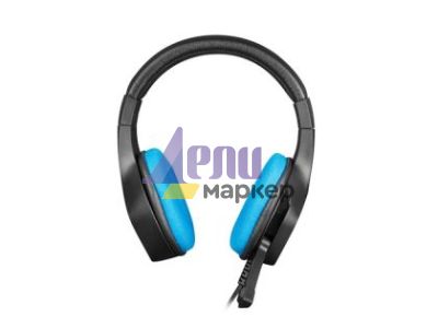 Слушалки Fury Gaming Headset Phantom Black-Blue
