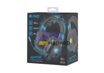 Слушалки Fury Gaming Headset Raptor