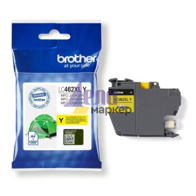 Консуматив Brother LC462XLY Yellow Ink Cartridge for MFC-J2340DW/J3540DW/J3940DW