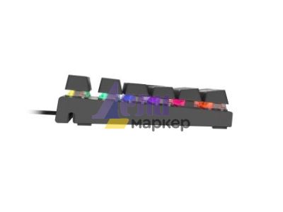 Клавиатура Genesis Mechanical Gaming Keyboard Thor 303 TKL RGB Backlight Red Switch US Layout Black