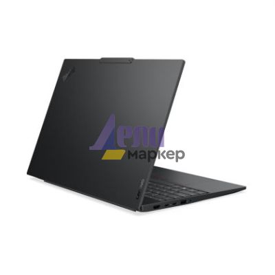 Лаптоп Lenovo ThinkPad E16 G3 Intel Core Ultra 5 225U, 12C (up to 4.8GHz, 12MB), 16GB DDR5-5600, 512GB SSD, 16" WUXGA (1920x1200) IPS AG, Intel Graphics, FHD 1080p&IR Cam, Backlit KB, WLAN, BT, FPR, 4 cell, DOS, 3Y Onsite+1Y Premier