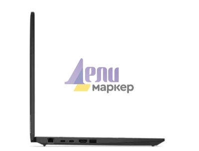 Лаптоп Lenovo ThinkPad L16 G1 Intel Core Ultra 5 125U (up to 4.3GHz, 12MB), 16GB DDR5-5600, 512GB SSD, 16" WUXGA (1920x1200) IPS AG, Intel Graphics, 5MP&IR Cam, Backlit KB, Black, WLAN, BT, 3cell, SCR, FPR, Win11Pro, 3Y Onsite