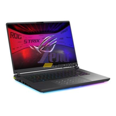 Лаптоп Asus Strix G16 G615LM-S5076, Intel Ultra 9 275HX 2.7 GHz (36MB Cache, up to 5.4 GHz, 24 cores),16.0 WQXGA(2560X1600),16:10 Bend+500nits, AG,240Hz,DDR5 32GB ( 16GB DDR5-5600 SO-DIMM *2 ) ,1TB , RTX 5060  8GB GDDR7,Wi-Fi 7 ,Backlit Kbd 1-Zone, Eclips