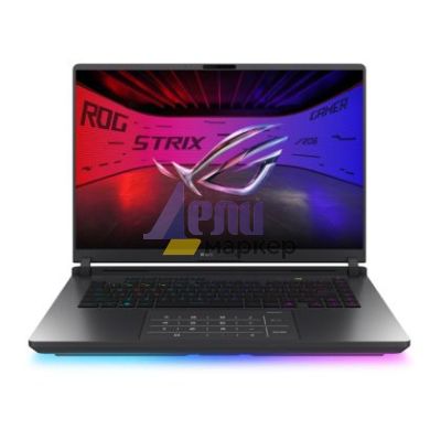 Лаптоп Asus Strix G16 G615LM-S5076, Intel Ultra 9 275HX 2.7 GHz (36MB Cache, up to 5.4 GHz, 24 cores),16.0 WQXGA(2560X1600),16:10 Bend+500nits, AG,240Hz,DDR5 32GB ( 16GB DDR5-5600 SO-DIMM *2 ) ,1TB , RTX 5060  8GB GDDR7,Wi-Fi 7 ,Backlit Kbd 1-Zone, Eclips