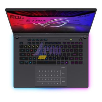 Лаптоп Asus Strix G16 G615LM-S5076, Intel Ultra 9 275HX 2.7 GHz (36MB Cache, up to 5.4 GHz, 24 cores),16.0 WQXGA(2560X1600),16:10 Bend+500nits, AG,240Hz,DDR5 32GB ( 16GB DDR5-5600 SO-DIMM *2 ) ,1TB , RTX 5060  8GB GDDR7,Wi-Fi 7 ,Backlit Kbd 1-Zone, Eclips