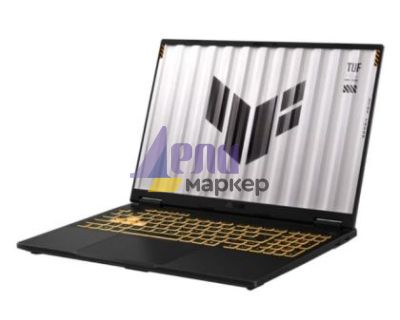 Лаптоп Asus TUF F16 FX608JH-RV010, Intel i5-13450HX 2.4 GHz 20M Cache, up to 4.6 GHz, 10 core 16" WUXGA (1920X1200), 16:10 Bend+300nits 16:9,144 Hz, 16GB DDR5 5200 so-dim, 512GB PCIe 4.0,RTX 5050 8GB GDDR6, Wi-Fi 6e,Backlit Chiclet Kbd 1-Zone RGB, no OS,