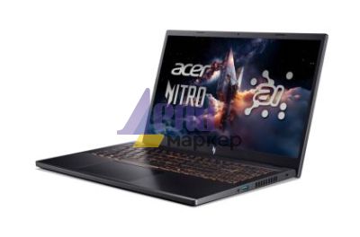 Лаптоп Acer Nitro V15, ANV15-42-R91J, AMD Ryzen 7 7735HS( up to 4.70GHz, 16MB), 15.6" FHD(1920x1080)IPS 165Hz , 1*16GB DDR5(1 slot free), 1024GB PCIe NVMe SSD, GeForce RTX 3050 6GB GDDR6, Wi-Fi 6E,BT5.3, HD Cam, KB Backlight, Win 11 home, Obsidian black