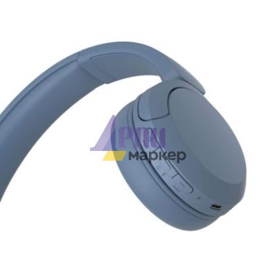 Слушалки Sony Headset WH-CH520, blue