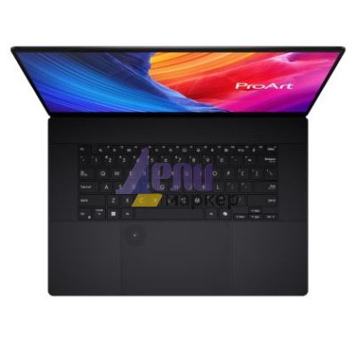 Лаптоп Asus Pro Art, H7606WP-ME011X,AMD Ryzen AI 9 HX 370  2.0GHz (36MB Cache, up to 5.1GHz, 12 cores, 24 Threads) up to 50TOPS ,16" WQUXGA (3840X2400) 16:10  OLED 16:10 , 64 GB LPDDR5X, 2TB PCIE G4 SSD+2TB PCIE G4 SSD, RTX 5000 x6, Win 11 Pro, Black