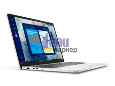 Лаптоп Dell Pro 16 PC16250, Intel Ultra 7 255U (12 TOPS NPU, 12 cores, up to 5.2 GHz), 16" FHD+(1920x1200) 300nits AG, 32 GB: 1x32 GB, DDR5, 5600 MT/s, 1 TB SSD, Intel Graphics, FHD HDR IR Cam and Mic, Wi-Fi 6E, FPR, Backlit Kb, Win11 Pro, Platinum silver