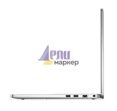 Лаптоп Dell Pro 16 PC16250, Intel Ultra 7 265U vPro(R) (12 TOPS NPU, 12 cores, up to 5.3 GHz), 16" FHD+(1920x1200) 300nits AG, 16 GB: 1x16 GB, DDR5, 5600 MT/s, 512 GB SSD, Intel Graphics, FHD HDR IR Cam and Mic, Wi-Fi 6E, FPR, Backlit Kb, Win11 Pro, Silve