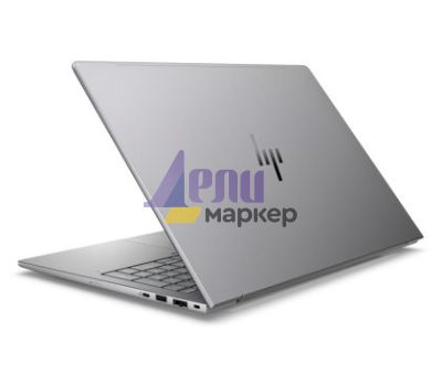 Лаптоп HP ZBook 8 G1i AI 16" Pike Silver, Ultra 7 265H(up to 5.3Ghz/24MB/16C), 16" WQUXGA AG 500nits 120Hz, 64GB 5600Mhz 2DIMM, 2TB PCIe SSD, WiFi 7+BT 5.4, FPR, Smart Card Reader, NVIDIA RTX 500 Ada 4GB, Backlit Kbd, 8C Batt, Win 11 Pro, 3Y Offsite