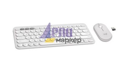 Комплект Logitech Pebble 2 Combo - TONAL WHITE - US INT'L - 2.4GHZ/BT - N/A - INTNL-973 - UNIVERSAL