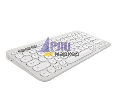 Клавиатура Logitech Pebble Keys 2 K380s - TONAL WHITE - US INT'L - BT - N/A - INTNL-973 - UNIVERSAL