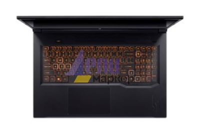 Лаптоп Acer Nitro V17, ANV17-41-R6Q7, AMD Ryzen R7 260 AI ( up to 5.1GHz, 16MB), 17.3" FHD(1920x1080)IPS 144Hz, 1*16GB DDR5 (1 slot free), 1024GB PCIe NVMe SSD, NVIDIA GeForce RTX 4050 6GB GDDR6, Wi-Fi AX, BT, No OS, Black