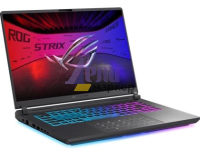 Лаптоп Asus Strix G16 G615JMR-RV063,Intel i7, 14650HX 2.2 GHz (30MB Cache, up to 5.2 GHz, 16 cores,), 16.0  WUXGA 1920X1200 16:10 300nits AG, 165Hz,DDR5 32GB ( 2x16GB DDR5-5200) ,1TB , RTX5060  8GB,Wi-Fi 7 ,Backlit Kbd,Eclipse Gray