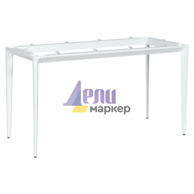 Метална рамка за бюро Carmen CR-1901 GR - бяла