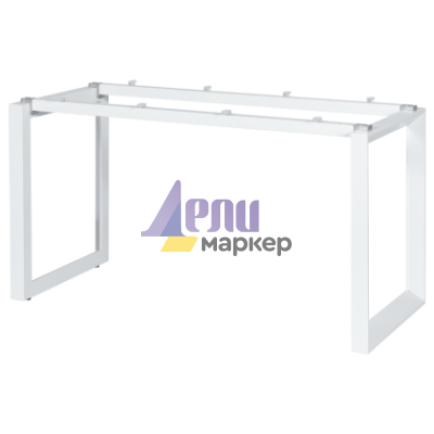 Метална рамка за бюро Carmen CR-1902 GR - бяла