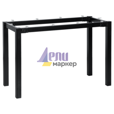 Метална рамка за бюро Carmen CR-1903 GR - черна