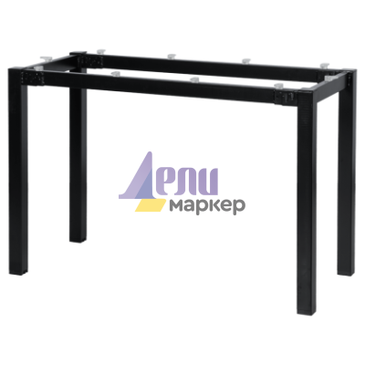 Метална рамка за бюро Carmen CR-1903 GR - черна