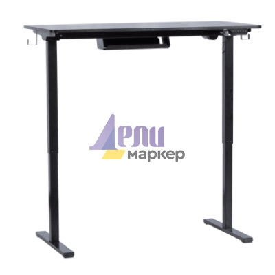 Ергономично регулируемо бюро Carmen CR- 4824 - черен