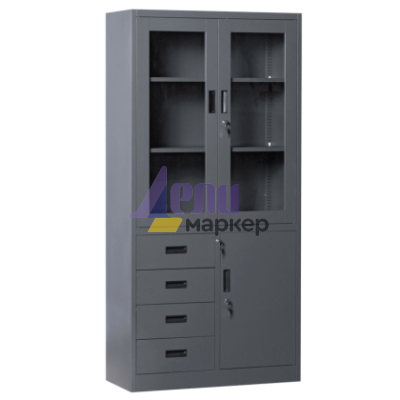 Метален шкаф Carmen CR-1278 E L SAND - графит
