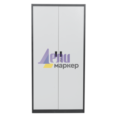 Метален шкаф за инструменти Carmen CR-1226 L SAND - черен-сребърен