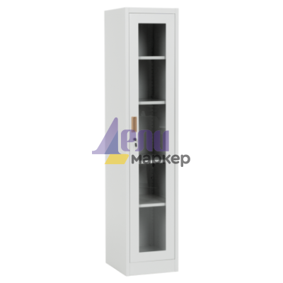 Метален шкаф Carmen CR-1001 L - сив