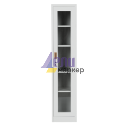 Метален шкаф Carmen CR-1001 L - сив
