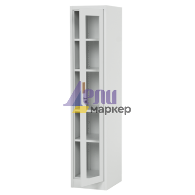 Метален шкаф Carmen CR-1001 L - сив