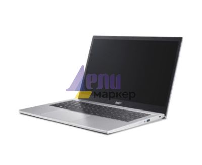 Лаптоп Acer Aspire Go 15, AG15-42P-R0NA, AMD Ryzen 5 7430U (up to 4.30GHz, 16MB), 15.6" FHD (1920x1080) IPS, 16GB DDR4 (1 slot free), 512GB SSD, AMD Radeon, HD Cam, WiFi, BT 5.2, no OS, 1.78kg, Pure Silver