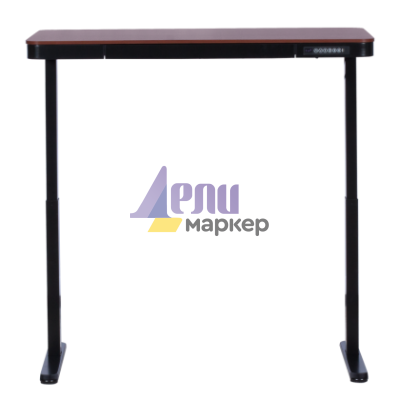 Ергономично регулируемо бюро Carmen CR-118 E - махагон-черен