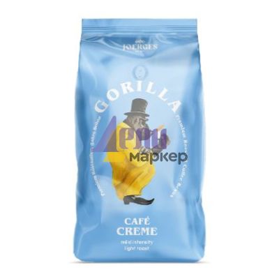 Кафе Gorilla Cafe Creme, на зърна, 1 kg