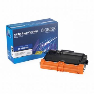 Тонер касета Black Brother TN-3480 PREMIUM Съвместим консуматив, голям капацитет 8 000 стр.