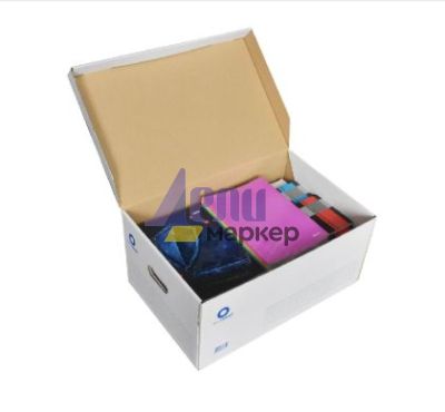 Кашон за архивни кутии Bluering Картонен, 540x360x250 mm, Бял