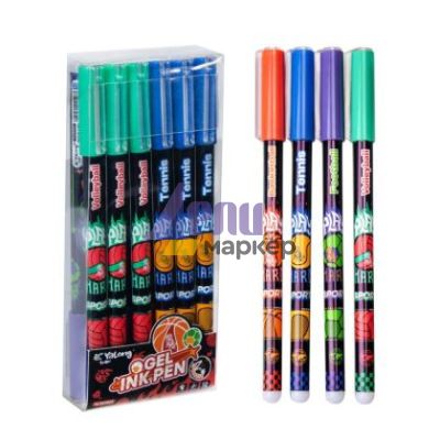 Химикалка с гума YALONG Animal 0.38 mm Син