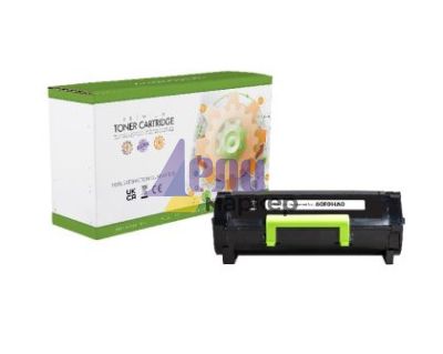 Тонер касета Static Control Black Lexmark 60F0HA0 SUPER PREMIUM Съвместим консуматив, голям капацитет 10 000 стр.