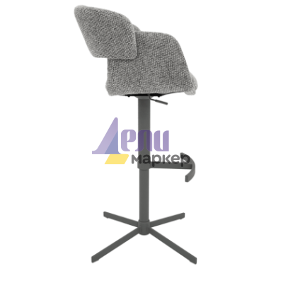 Бар стол PAIDE 8 - сив 44