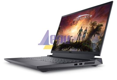 Лаптоп Dell G16 7630, Intel Core i5-13450HX (20 MB cache, 10 core, up to 4.60 GHz), 16" QHD+ (2560x1600) 165Hz, 3ms, sRGB-100%, 16GB, 2x8GB, DDR5, 4800MHz, 512GB SSD PCIe M.2, GeForce RTX 4050 6GB GDDR6, Wi-Fi 6 AX201, BT, Cam & Mic, Backlit Kbd, Win 11 P