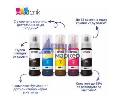 Мастилоструйно многофункционално устройство Epson EcoTank L3351