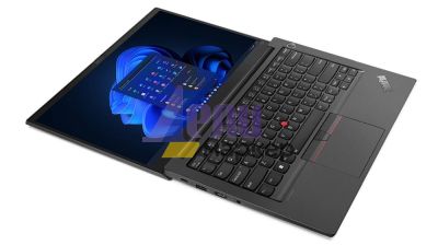 Лаптоп Lenovo ThinkPad E14 G4 Intel Core i7-1255U (up to 4.7GHz, 12MB), 16GB DDR4 3200MHz, 512GB SSD, 14" FHD (1920x1080) IPS AG, Intel Iris Xe Graphics, WLAN, BT, IR&1080p Cam, FPR, Backlit KB, 3 cell, Win11Pro, 3Y+ Lenovo Business Casual 15.6-inch Backp