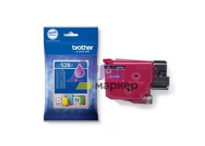 Консуматив Brother LC528M Magenta Ink Cartridge for MFCJ5010DW/MFCJ5110DW - 5000 page yield