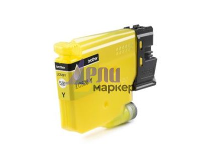 Консуматив Brother LC528Y Yellow Ink Cartridge for MFCJ5010DW/MFCJ5110DW - 5000 page yield