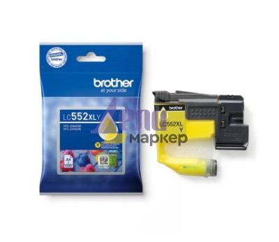 Консуматив Brother LC-552 XL Yellow Ink Cartridge High Yield