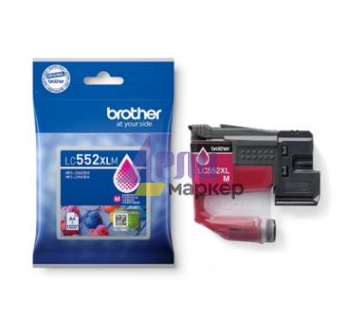 Консуматив Brother LC-552 XL Magenta Ink Cartridge High Yield